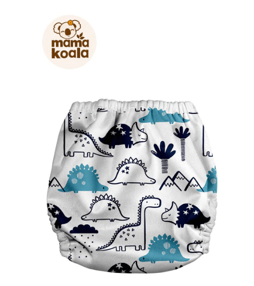 cobertor-SM-dinos-white Cobertor para pañal de tela