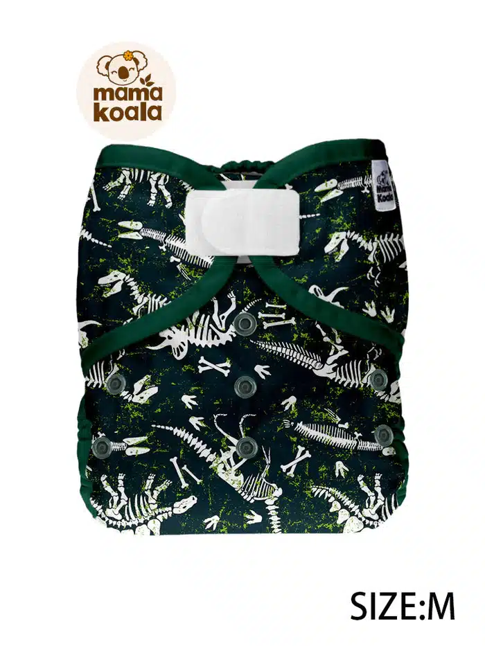 cobertor-velcro-unitalla-fosiles-mamakoala-bellybaby comprar pañal de tela cobertor unitalla para bebés