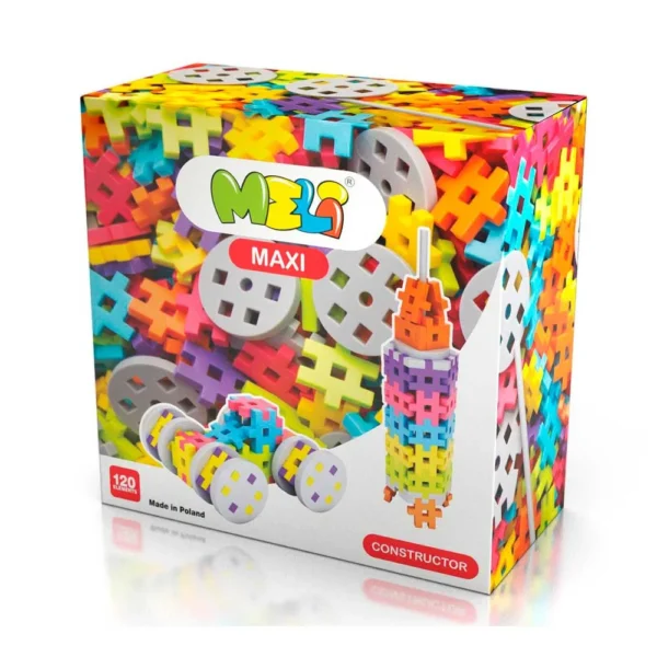 Bloques Meli - Maxi Constructor 120 Piezas