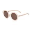 Gafas de Sol Flexibles (0-24meses) Euro Round Sweet Cream