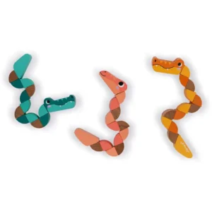 Serpiente y Oruga Articulados Janod Pocket