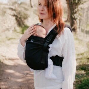 My Néo es un portabebés evolutivo de tela de fular sin costuras gracias a un tejido innovador 3D súper adaptable, ideal durante el primer año del bebé.