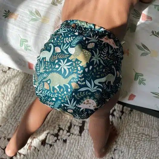 Cobertor de pañal de tela unitalla impermeable