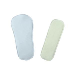 El absorbente se conforma tela RECOLTEX al contacto 2 capas de microfibra y 2 de velour algodón.