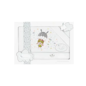 Juego de Sábanas de Minicuna de Franela Interbaby