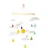 Móvil Arco Iris Small Foot® + Soporte Cuna Madera Haya - Imagen 2