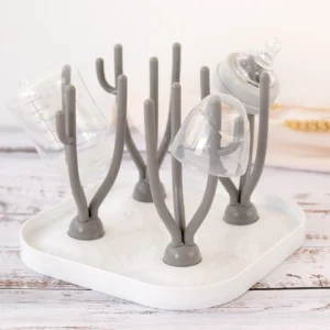 Escurre Biberones Desmontable Gris