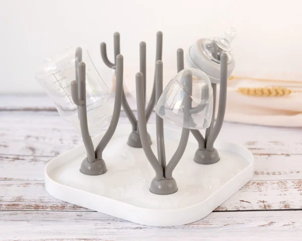Escurre Biberones Desmontable Gris