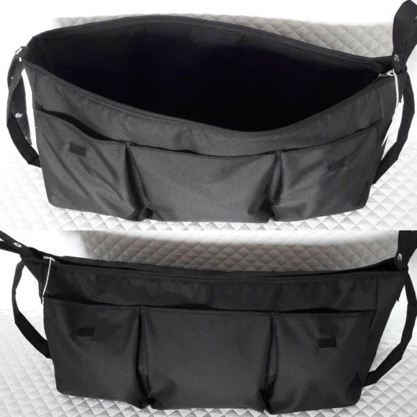 Bolso Carro Gemelar con Cremallera y Solapa
