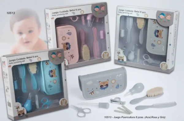 Set de Higiene para Bebé de 8 Piezas