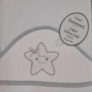 Capa de baño bebé algodón 100x100
