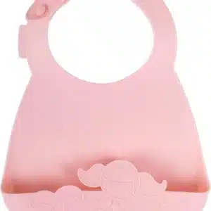 babero de silicona con bolsillo bebe