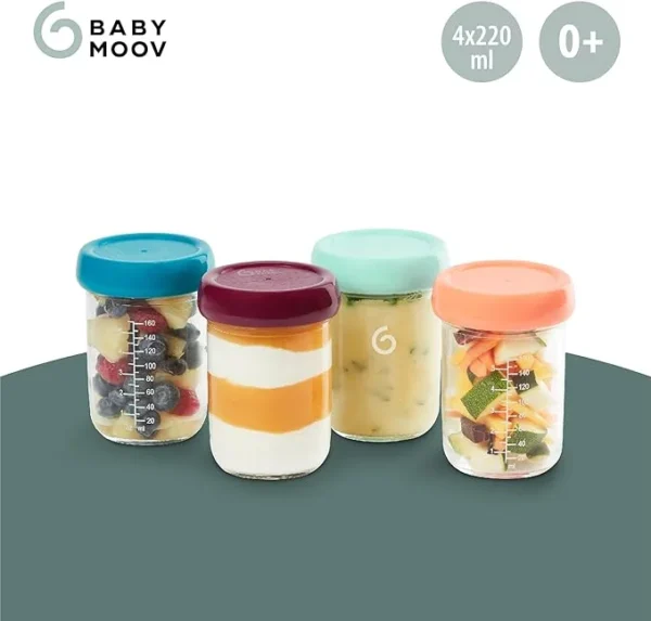 Recipientes de Cristal para Alimentos Babybols