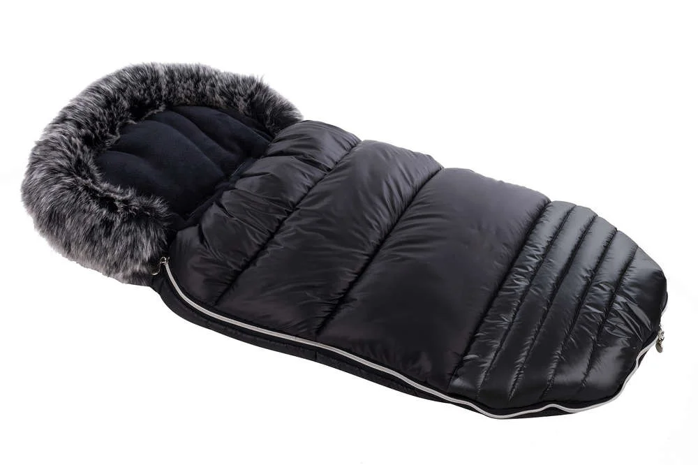 1_a_VIZARO_SACO_SILLA_DE_PASEO_TRINEO_NEGRO_con_pelusa_gris_ml Saco Térmico para Silla de Paseo Vizaro