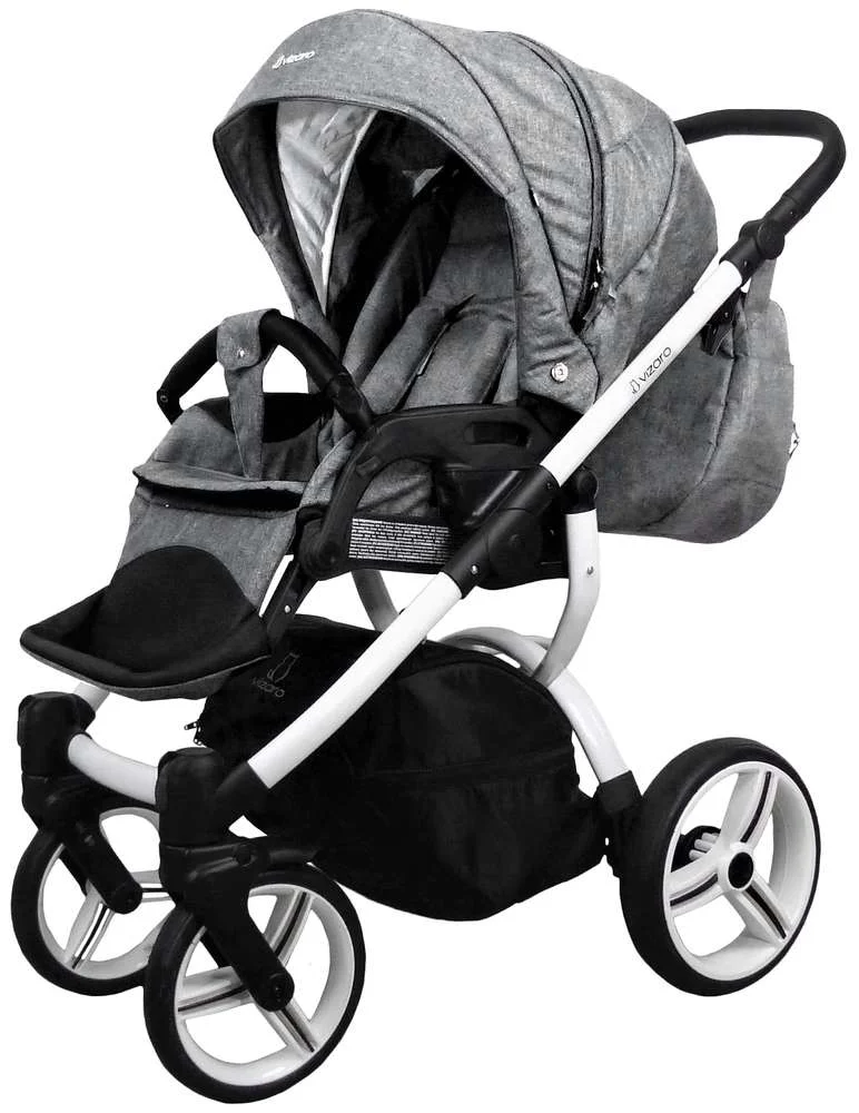 Silla de Paseo Vizaro Pearl 2025 Chasis Blanco Belly&Baby