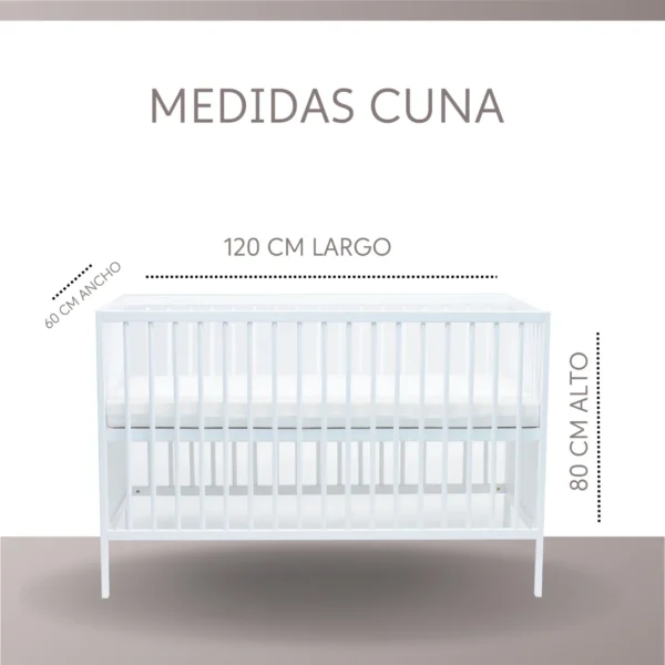 Cuna de Madera Snow