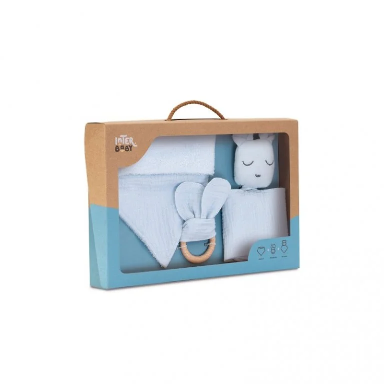 set-doudou-babero-mordedor- (1) Set Regalo Dou Dou Mordedor Babero