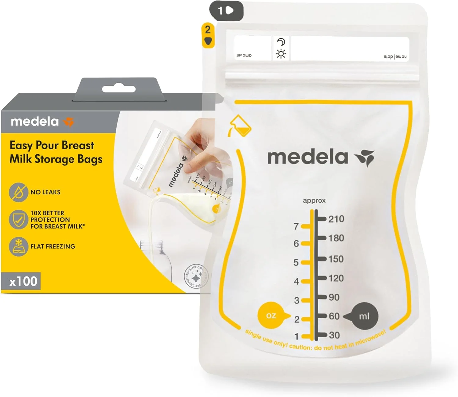 bolsas-almacenamiento-leche-materna-medela-100ud-bellybaby Bolsas Almacenamiento Leche Materna 100 uds Medela