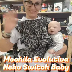 Uso paso a paso de mochila ergonomica neko switch