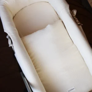 Vestidura capazo reversible gasa cruda