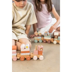 tren de madera personalizado apilable monneka
