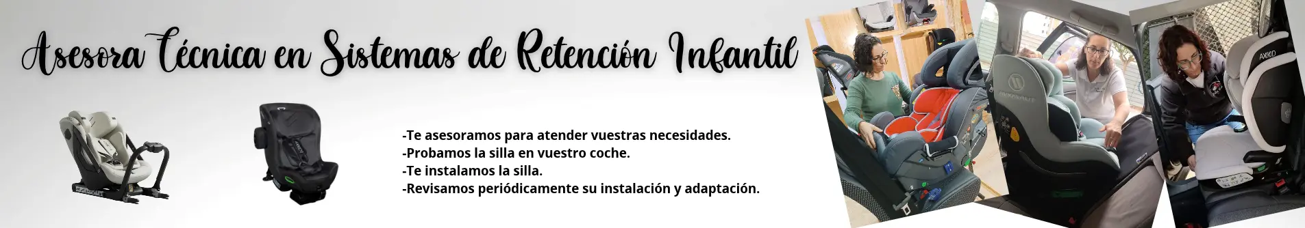 Asesora Técnica en Sistemas de Retención Infantil